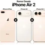 iPhone Air Masa Depan Seri 2 Masih On Track Rilis 2026? Bocoran Spek Seri Air Upgrade Dual Kamera, Desain Tipis dan Chip Pro. (©appelStore)