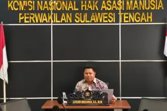 Kepala Komnas HAM Perwakilan Sulawesi Tengah, Livand Breemer. (©Komnas HAM Sulteng)