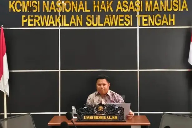 Kepala Komnas HAM Perwakilan Sulawesi Tengah, Livand Breemer. (©Komnas HAM Sulteng)