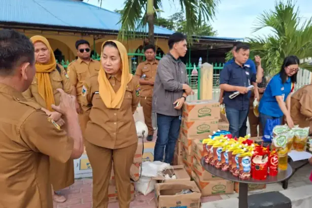 Wawali Imleda di Gade Nolumako, Taman Lasoso, Palu, Senin (29/12/2025). (©Prokopim Setda Kota Palu/Jufri)