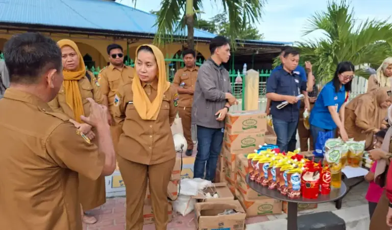 Wawali Imleda di Gade Nolumako, Taman Lasoso, Palu, Senin (29/12/2025). (©Prokopim Setda Kota Palu/Jufri)