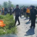 Olah TKP peristiwa pembunuhan di Desa Padende, Jumat (28/11/2025). (©Humas Polres Sigi)