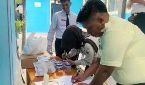 Kanwil Ditjenpas Sulteng Gelar Tes Urine Acak, Tegaskan Zero Toleransi Narkoba