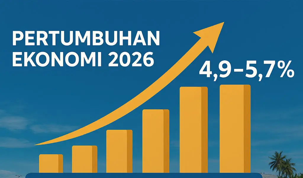 Bank Indonesia Prakirakan Ekonomi Tumbuh 4,9-5,7 Persen di 2026