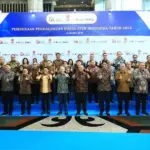 Seremonial pembukaan bursa efek 2026 di Jakarta, Jumat (2/1/2026). (©OJK)