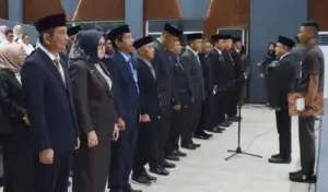 Wali Kota Palu Lantik 16 Pejabat Tinggi Pratama, Tekankan Pakta Integritas