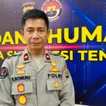 Kasatgas Humas Polda Sulteng, Kompol Reky P.H. Moniung. (©Humas Polda Sulteng)