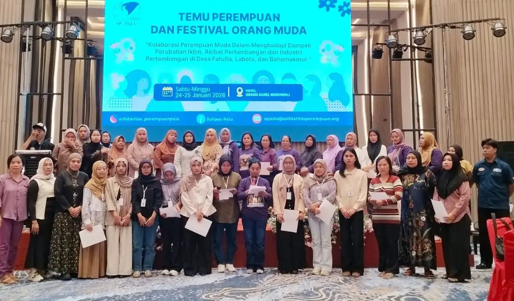 Perempuan Nelayan Morowali Deklarasikan Tuntutan Keadilan Iklim