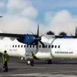 Pesawat udara jenis ATR 42-500 yanh dilaporkan hilang kontak atau loss contact, Sabtu (17/1/2026) siang (Foto: Akun X@Flight SIM)