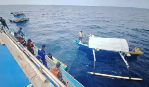 Dua Nelayan yang Hanyut di Teluk Tomini Ditemukan Selamat