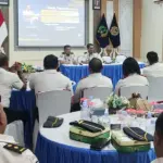 Kakanwil Dirjenpas Sulteng, Bagus Kurniawan memimpin konsolidasi 15 Program Aksi Menteri Imigrasi dan Pemasyarakatan di Palu, Jumat (9/1/2026). (©Humas Ditjenpas Sulteng)