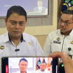 Kakanwil Ditjenpas Sulteng Bagus Kurniawan bersama Kalapas Kelas IIA Palu, Makmur di Palu. (©Ditjenpas Sulteng)