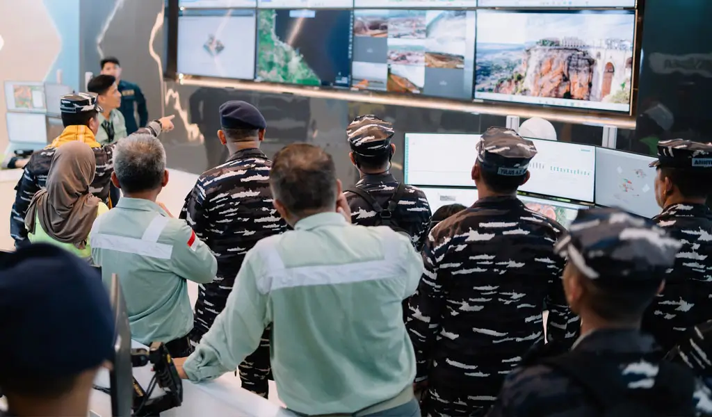 Dankodaeral VI saat mengunjungi PT Vale Indonesia IGP Morowali, Rabu (14/1/2026). (©PT Vale Indonesia)