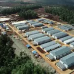Foto udara proyek PT Vale Indonesia IDP Pomalaa, Sultra. (©PT Vale Indonesia)