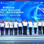 Peluncuran Pusat Inovasi Digita Indonesia kolaborasi BI dan OJK di Jakarta, Selasa (24/2/2026). (©OJK)