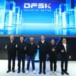 Peluncuran logo dan slogan global terbaru DFSK, "Drives for Better", di Jakarta, Kamis (5/2/2026). (©DFSK)