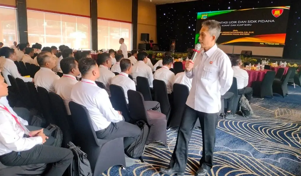 Polda Sulteng Gelar Sosialisasi KUHAP dan KUHP Baru