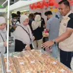 Satgas Saber Pangan Bareskrim Polri di salah satu swalayan di Palu, Sabtu (14/2/2026). (©Humas Polresta Palu)