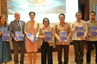 Badan PBB untuk Perdagangan dan Pembangunan (UNCTAD) bersama Kemenlu meluncurkan Kajian Perdagangan Digital Indonesia yang membahas ekosistem perdagangan digital Indonesia di Hotel Shangri-La Jakarta (12/2/26). (©Pusat Informasi PBB/Dedy M)
