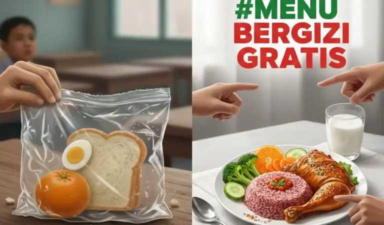 Menu Bergizi? Menakar Martabat Rakyat Lewat Kantong Plastik