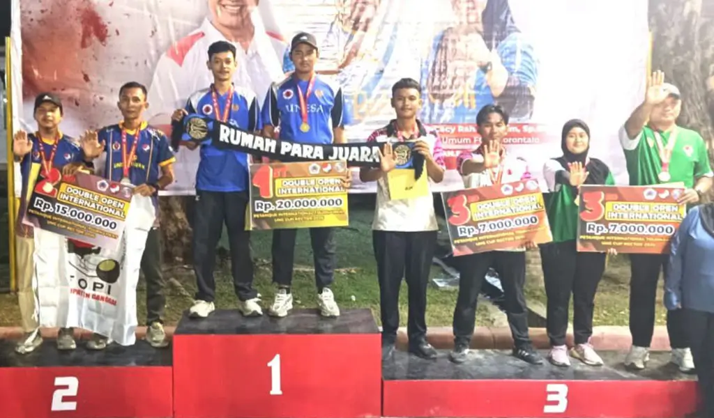 Prajurit Kodam XXIII/Palaka Wira Raih Perak Petanque di UNG Cup Internasional