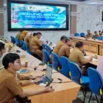 High Level Meeting membahas langkah-langkah menghadapi Ramadhan di Palu, Senin (9/2/2026). (©Prokopim Setda Kota Palu/Jufri)