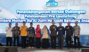 Digelar Pre-Launching Bandara Internasional Mutiara Sis Aljufri