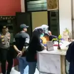 Razia di salah satu penginapan di Kota Palu, Jumat (20/2/2026). (©Humas Polda Sulteng)