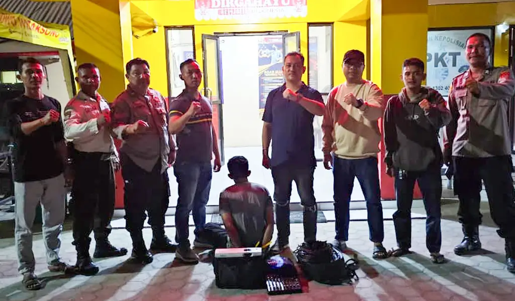 Polsek Palu Barat Bongkar Pencurian Alat Produksi UIN Datokarama