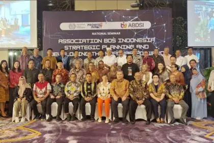 Para pemangku kepentingan dari lintas sektor berkumpul di Bali selama dua hari untuk merancang peta jalan transformasi layanan pengembangan bisnis (Business Development Services/BDS) yang ditargetkan rampung diimplementasikan pada 2030. (©ILO)