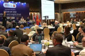 Forum "Learning for the Future: ASEAN–UK SAGE Evidence and Insights Forum" di Jakarta pada awal Maret 2026. (©ASEAN)