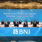 Para pemegang saham pada RUPST Bank BNI di Jakarta, enin (9/3/2026). (©PT BNI)