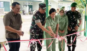 Danrem 132/Tadulako Resmikan TK dan Mess Yonif 714/Sintuwu Maroso