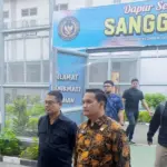 Kakanwil Ditjenpas Sulteng, Bagus Kurniawan meninjau Daour Sehat RUtan Kelas IIB DOnggala, Sabtu (14/3/2026). (©Humas Ditjenpas Sulteng)