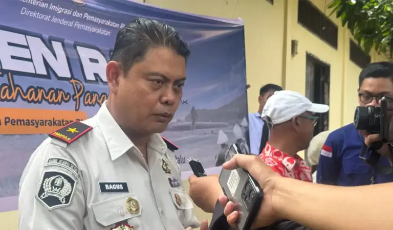 Kakanwil Ditjenpas Sulteng, Bagus Kurniawan. (©Humas Ditjenpas Sulteng)