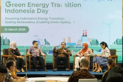 Forum Green Energy Transition Indonesia Day di Jakarta, Selasa (10/3/2026). (©IESR/Alif Fitrah Bagaskara)