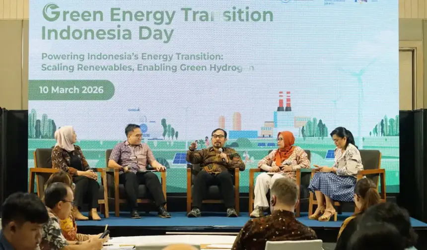 Forum Green Energy Transition Indonesia Day di Jakarta, Selasa (10/3/2026). (©IESR/Alif Fitrah Bagaskara)