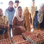 Wawali Imelda pada sidak bahan pangan di pasar Masomba Palu, Selasa (3/3/2026). (©Prokopim Setda Kota Palu/Jufri)