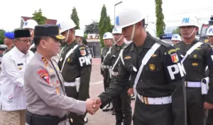 Kapolda Sulteng Pimpin Apel Gelar Pasukan Operasi Ketupat Tinombala