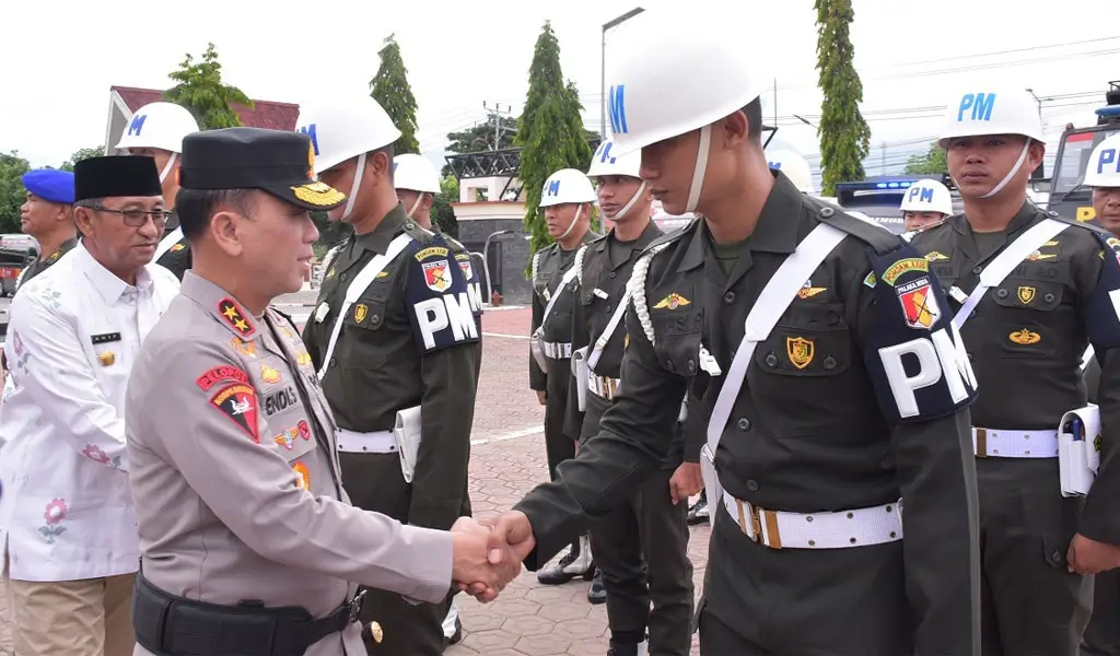 Kapolda Sulteng Pimpin Apel Gelar Pasukan Operasi Ketupat Tinombala