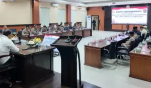 Antisipasi 75 Ribu Jamaah, Polda Sulteng Rakor Kesiapan Pengamanan Haul Guru Tua