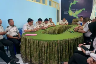 Rakor persiapan pelaksanaan peringatan HBP ke-62 di Kantor Ditjenpas Sulteng, Selasa (31/3/2026). (©Ditjenpas Suleng)