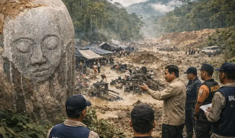 PETI Ancam Situs Megalit Dongi-Dongi, Gubernur Sulteng: Kami Bekerja, Bukan Diam