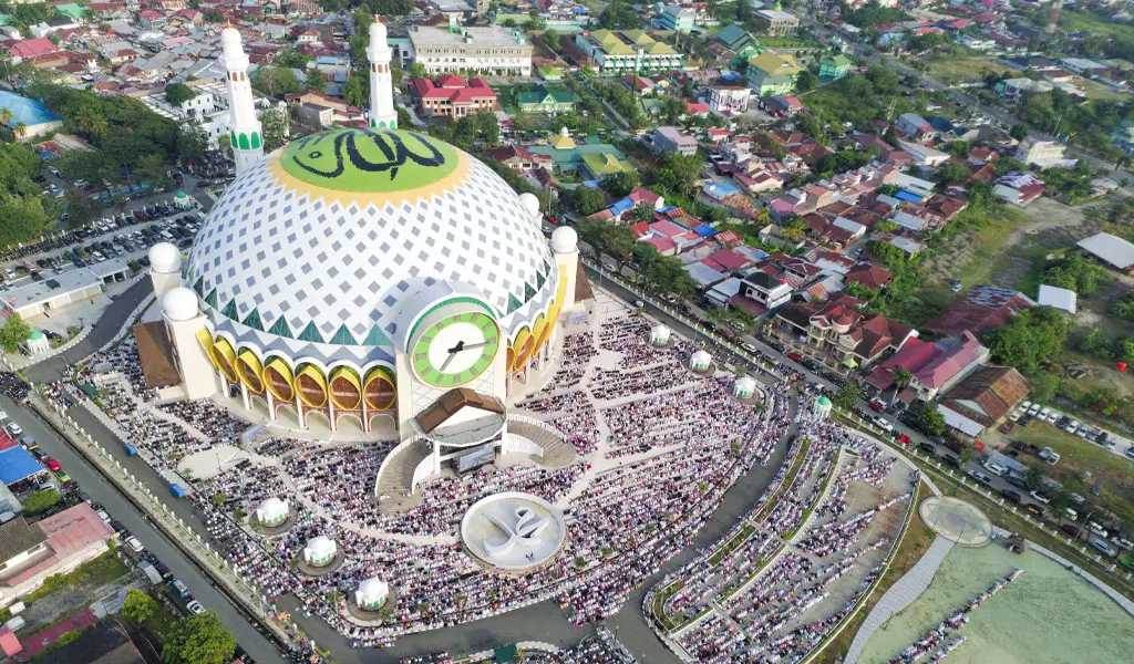 Menyatakan Kemenangan di Masjid Raya Baitul Khairaat