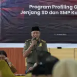 Asisten Kesra Setda Kota Palu, Usman pada Usmanpada Profiling Magang ke Luar Negeri (Malaysia) bagi guru jenjang SD dan SMP se-Kota Palu, Senin (2/3/2026). (©Prokopim Setda Kota Palu/Jufri)