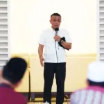 Wali Kota Hadianto pada buka puasa bersama para Ketua RT dan RW se Kota Palu, Senin (9/3/2026). (©Prokopim Setda Kota Palu/Jufri)