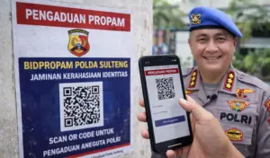 Propam Polda Sulteng Luncurkan QR Code Pengaduan, Jamin Kerahasiaan Pelapor