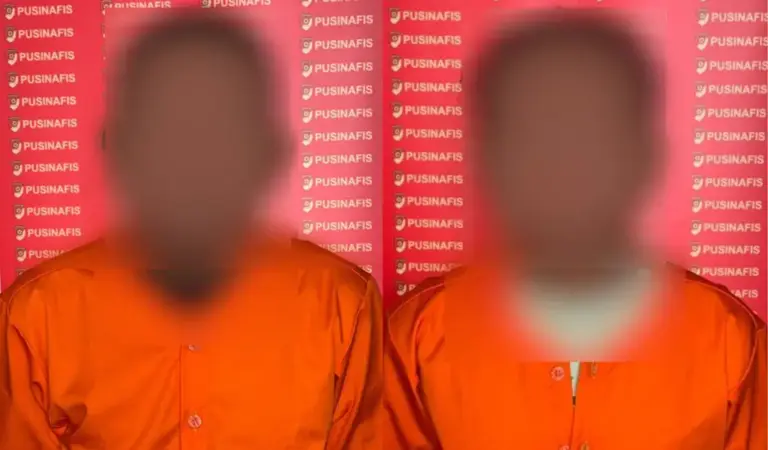 Tersangka kasus curanmor, MS dan A yang ditangkap jajaran Polres Sigi. (©Humas Polres Sigi)