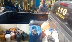 Operasi Pekat Polres Sigi, Sita 155,5 Liter Cap Tikus dan 215 Liter Saguer