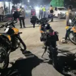 Sejumlah pesronel Polres Sigi pada Show of Force di Sigi, Sabtu (14/3/2025). (©Humas Polres Sigi)